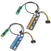 Ver006c 0.6M M2 Ngff To 16x Sata 15pin Pci E 1x To Pci E 16x Usb 3.0 Cable Mining Riser Card