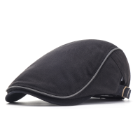 Vogue Cotton Solid Painter Berets Caps Casual Outdoor Visor