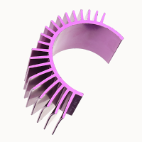 Vrx Rh 1043&1045 Rc Racing Brushless Desert Truggy Car Heatsink 1pc 85265