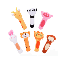 Vvcare Bc Q3 2017 New Baby Rattle Infant Animals Beeps Music Soft Plush Toys Holding Rattles