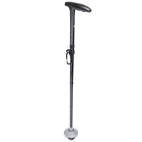 Walking Stick Sturdy Cane Buddy Folding Adjustable Light Weight With Led Lights