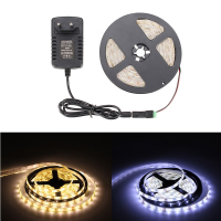 Waterproof Dc12v Smd 3528 5m 300 Led Waterproof Strip Rope Light With Power Adapter Dc Connector