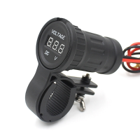 Waterproof Motorcycle Automobile Digital Led Display Voltmeter