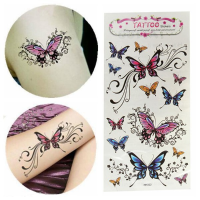 Waterproof Removable Temporary Butterfly Tattoo Sticker Body Art