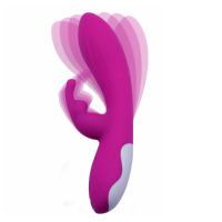 Waterproof Silicone Rabbit Sex Toys Female Double Stimulating Adult Toys Vibrator
