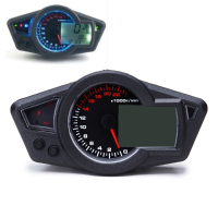 Waterproof Universal Motorcycle Lcd Digital Odometer Speedometer