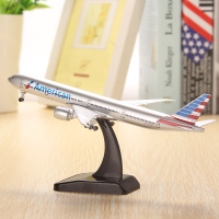 Wh B777 300er American Airplane Airline Aeroplan Diecast Model Collection Decor Gift