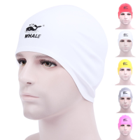 Whale Silicone Swimming Cap Ears Protection Hooded Stereo Design Waterproof Comfortable Cap