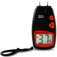 Whdz Md812 Digital Wood Moisture Meter Humidity Tester Timber Damp Detector With Lcd Display Two Pins
