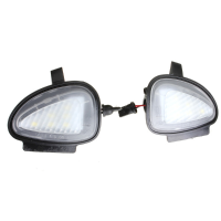 White Under Side Mirror Puddle 6 Led Light Lamp For Vw Golf Gti Mk6