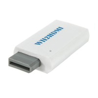 Wii To Hdmi Hdtv Video Converter Adapter Hd 480p Wii2hdmi 3.5Mm Audio