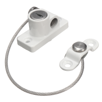 Window Restrictor Cable Child Security Upvc Window Door Safety Metal Wire Lcok With Keys