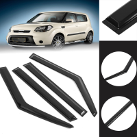 Window Vent Visors Rain Guards Sun Shield Deflector For Kia 2014  17 Soul
