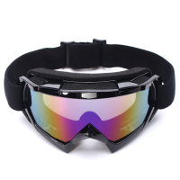 Windproof Motocross Helmet Goggles Colorful Lens Uv Protection Glasses