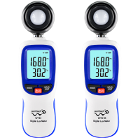 Wintact WT81 WT81B Bluetooth Digital Lux Meter Illuminometer Mini Light Meter 0 200000 Lux Temperature Tester Environmental Testing Equipment