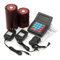 Wireless Restaurant Coaster Pagers Guest Calling Paging Queuing System