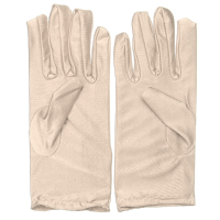 Women Dance Show Gloves Wedding Prom Stretchy Plain Satin Bridal Party Fancy Dress Accessory