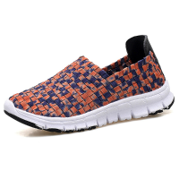 Women Knitting Casual Shoes Breathable Light Flats