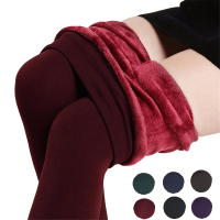 Women Ladies Thermal Fleece Lined Stretchy Leggings Pants Thick Elastic Pantyhose