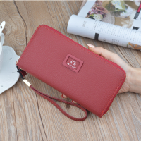 Women Long Section Zipper Multi Function High Capacity Card