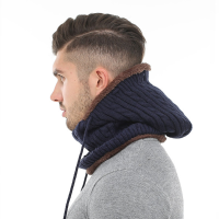 Women Men Thick Knitted Warm Beanie Cap