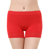 Women Modal Mid Waist Boyshort Breathable Comfort Panties
