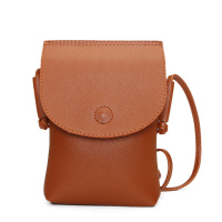 Women Pu Leather Mini Shoulder Bags Retro Hasp Crossbody Bags 5.5'' Phone Purse
