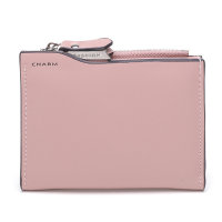 Women Pure Color Simple Purses Card Holders