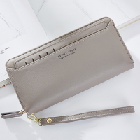 Women's Long Zipper Multi Function Clutch Bags