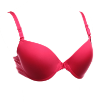 Women Sexy Push Up Smooth Front Closure Seamfree Adjustable T Shirt Bras