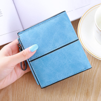 Women Short Simple Retro Personality Change Wallet Purse