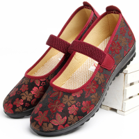 Women Soft Casual Outdoor Cloth Flat Loafers Shoes