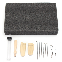 Wool Felt Tools Craft Needle Felting Starter Kit Accessories Stamp Poker
