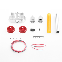 Worker Mod Red High Power Metal Flywheel Kit Set For Nerf Stryfe Accessory