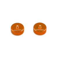 Worker Orange Oblique Metal Flywheel Diamond Pattern Upgrade For Nerf Stryfe Rapid Strike Toys