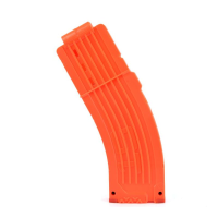 Worker Toy 15darts Plastic Clip Magazine For Nerf Modify Stryfe Elite Rataliator Blaster Toy Orange