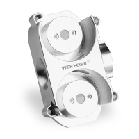 Worker Toys Metal Flywheel Chamber For Nerf Accessory