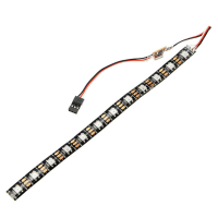 Ws2812 5v Colorful Highlight Led Night Light Strip Remote Control Switch Ten Modes