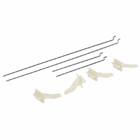X Uav Mini Talon Epo 1300mm V Tail Fpv Aircraft Spare Part Push Rod Set Ly S07 09