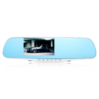 X20 Dual Lens 4.3 Inch Hd 1080p Car Dvr Recorder Rear View Mirror Dash Camera G Sensor