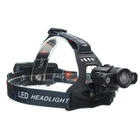 Xanes 2713 B 1500 Lumens Bicycle Headlight 4 Switch Modes 3 X T6 Led White Light Telescopic Zoom