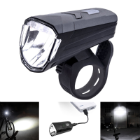 XANES XL09 550LM IP44 Waterproof USB Rechargeable Bicycle Front Light Reflectors Safety Warning Light 3 Modes