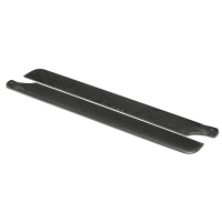 Xfx 440mm Carbon Fiber Main Blade For 500 Rc Helicopter