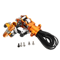 Xfx 450 V2 Rc Helicopter Parts Metal Tail Holder Orange