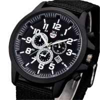 Xinew 2229d Fashion Men Quartz Watch Nylon Strap Sport Wrist Watch