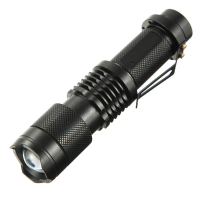 Meco Xm L T6 1600lm 5 Modes Zoomable Mini Flashlight 18650