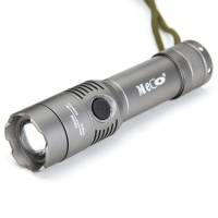 Meco Xm L T6 2000lm 3modes Zoomable Led Flashight 18650/aaa