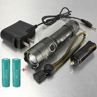 Meco Xm L T6 2000lm Zoomable Led Flashlight Suit