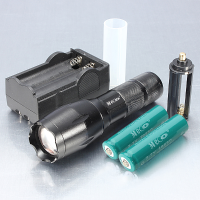 Meco Xm L2 2000lm Zoomable Led Flashlight 18650 Suit