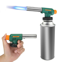 Xmund XD ST2 Flame Torch Auto Ignition Flamethrower Camping BBQ Butane Gas Flat Bottle Welding Tools